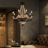 Modern Candle Design Chandelier for Living Room